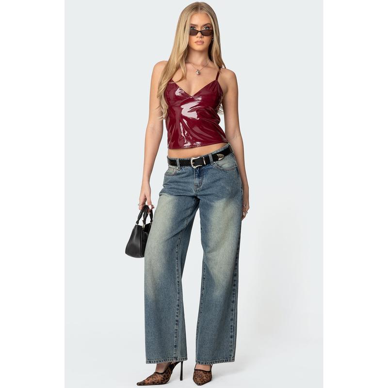 Carmie Vinyl Tank Top